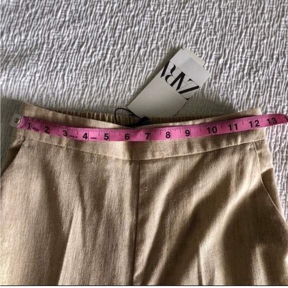 Zara Sophisticated Linen Pants Create Perfect Shape 😍! - Picture 6 of 7